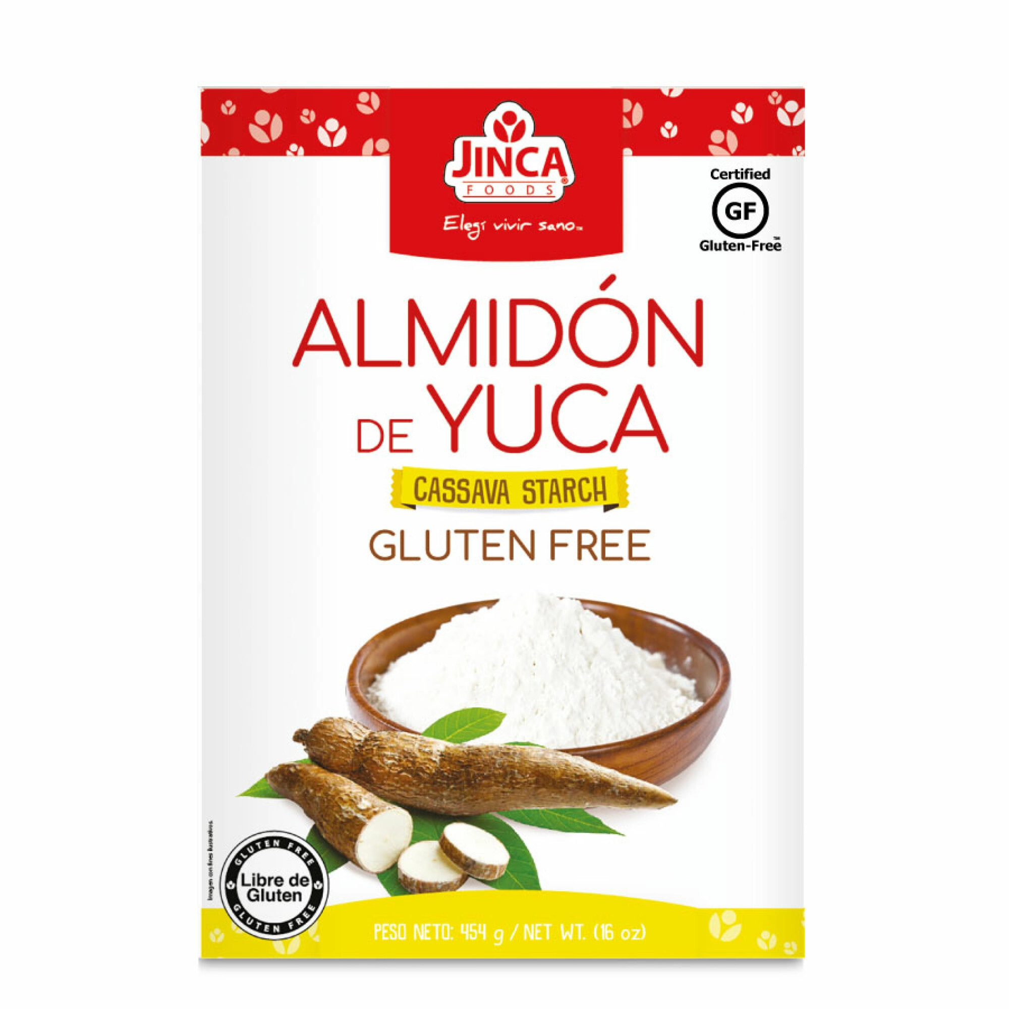 Almidón de yuca 454g - Jinca Foods