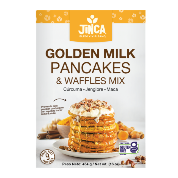 Premezcla pancake golden milk 454g
