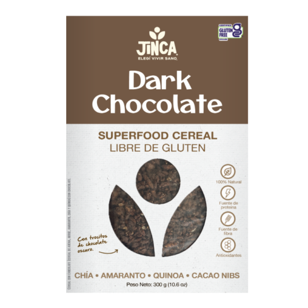 Cereal dark chocolate 300g