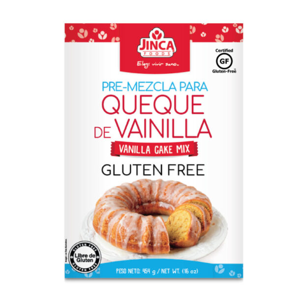 Premezcla para queque de vainilla 454g