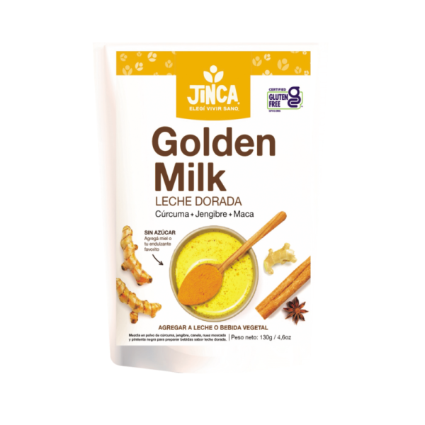 Premezcla bebida golden milk leche dorada 130g
